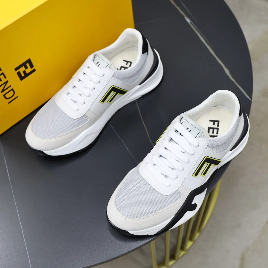 Men's men's shoes 290🔥Brand: FENDI Size: 38-44 (45, 46 customized) Grade: Original quality High version Material: Imported cowhide ➕ High-quality and comfortable lining Original lightweight non-slip outsole Style category: Travel Fashion casual shoes Versatile trend